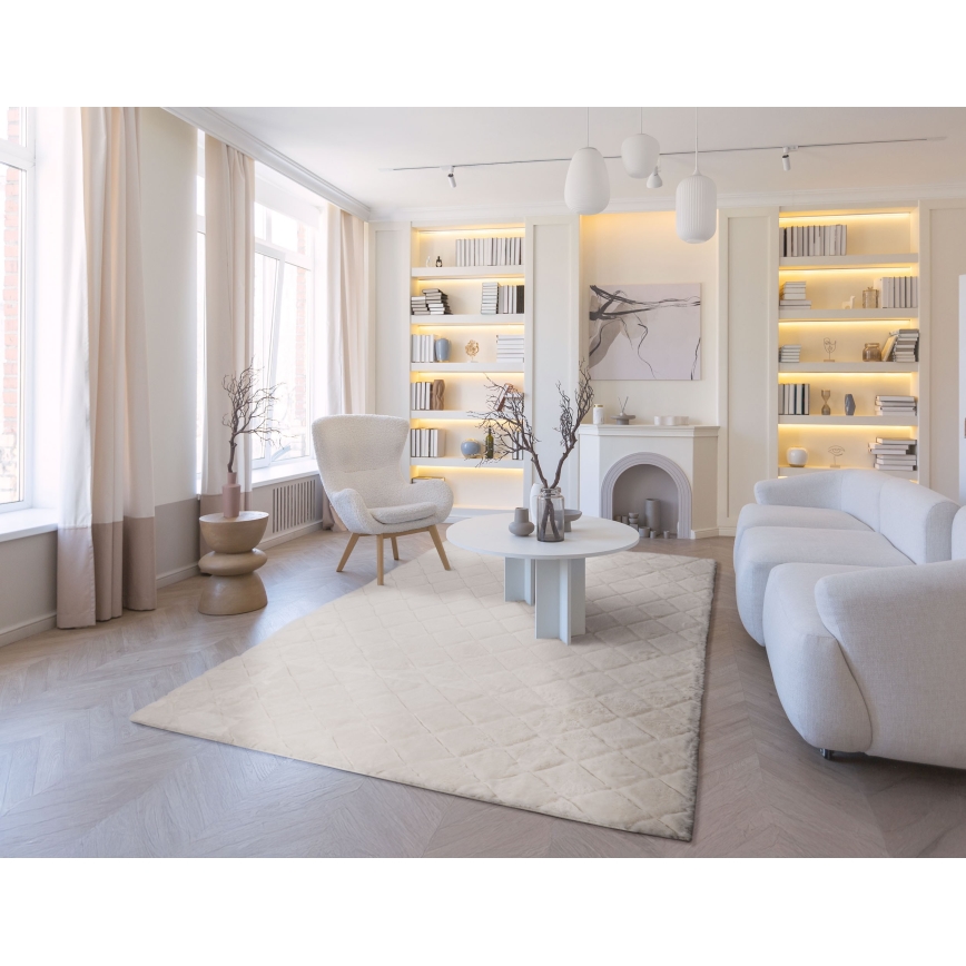 Non-slip rug MODENA NEW 120x160 cm Cream
