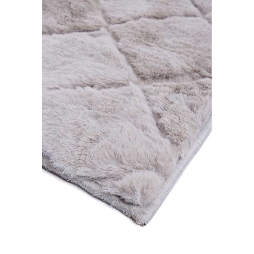 Non-slip rug MODENA NEW 160x220 cm light gray