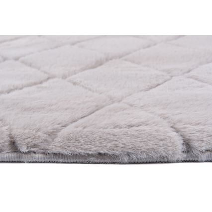 Non-slip rug MODENA NEW 160x220 cm light gray