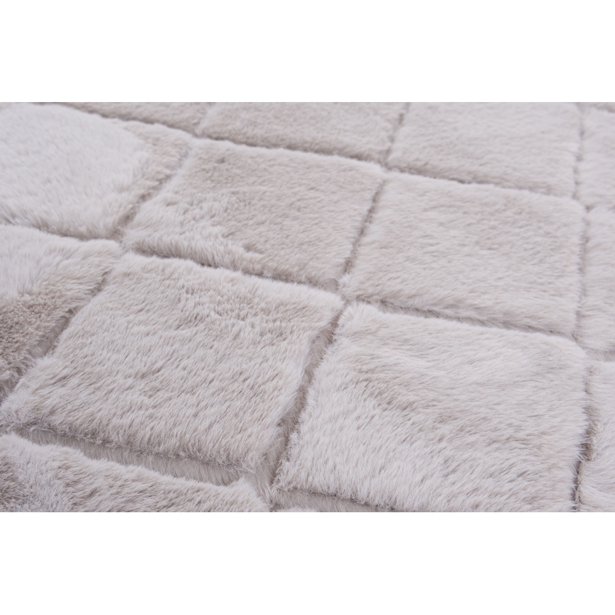 Non-slip rug MODENA NEW 160x220 cm light gray