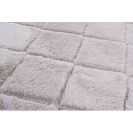 Non-slip rug MODENA NEW 60x100 cm light grey