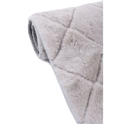 Non-slip rug MODENA NEW 60x100 cm light grey