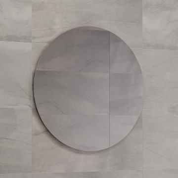 NORDBORG Bathroom Mirror, Ø 60 cm