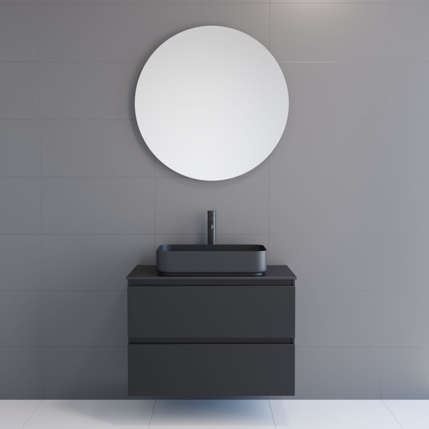 NORDBORG Bathroom Mirror, Ø 80 cm