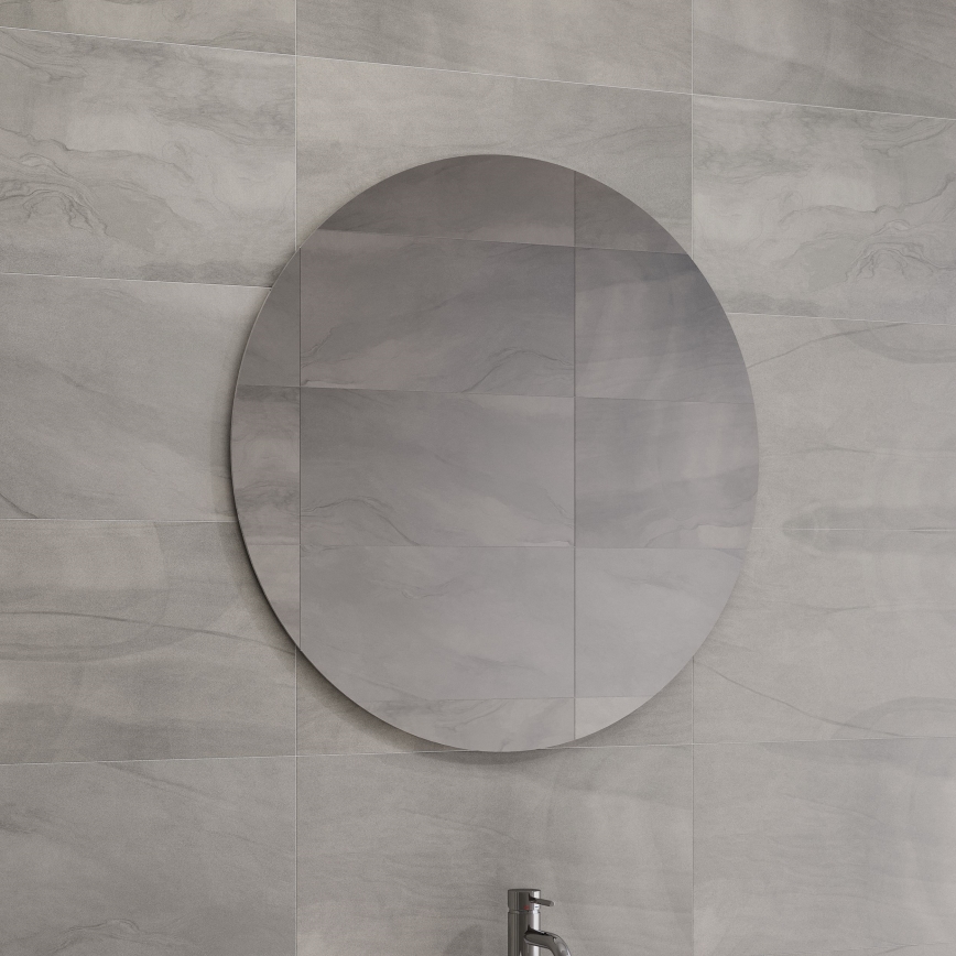 NORDBORG Bathroom Mirror, Ø 80 cm