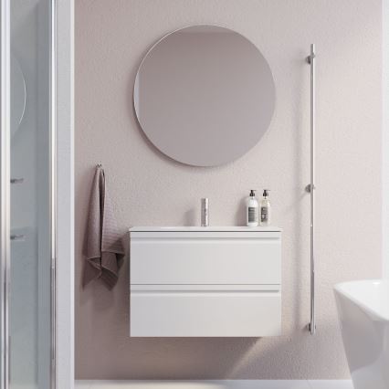 NORDBORG Bathroom Mirror, Ø 80 cm