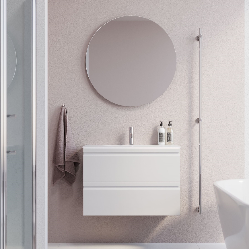 NORDBORG Bathroom Mirror, Ø 80 cm