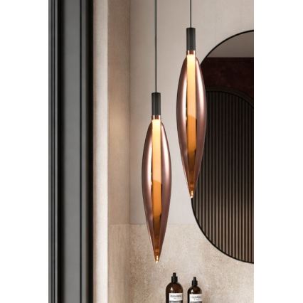 NORDIC Cable Pendant Light 1xG9/5W/230V Black/Copper