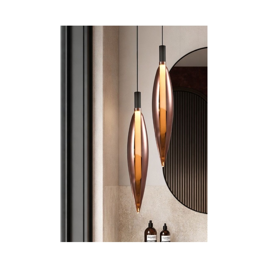 NORDIC Cable Pendant Light 1xG9/5W/230V Black/Copper
