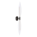 NORDIC Wall Lamp 2xG9/5W/230V Black/Clear