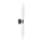 NORDIC Wall Lamp 2xG9/5W/230V Black/Clear