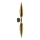 NORDIC Wall Lamp 2xG9/5W/230V Black/Gold