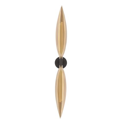 NORDIC Wall Lamp 2xG9/5W/230V Black/Smoky Beige