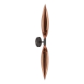 NORDIC Wall Light 2xG9/5W/230V Black/Copper