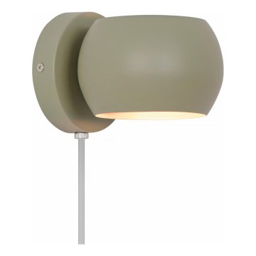 Nordlux - Adjustable wall spotlight BELIR 1xG9/5W/230V green