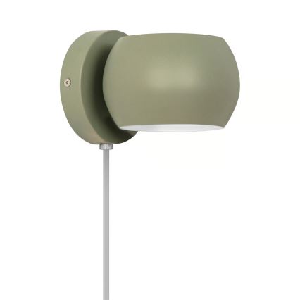 Nordlux - Adjustable wall spotlight BELIR 1xG9/5W/230V green