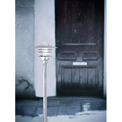 Nordlux - AGGER Outdoor Lamp 1x E27/60W/230V, IP54, Silver, 83 cm