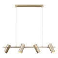 Nordlux - ALANIS Cord Pendant 4x GU10/15W/230V, Brass