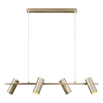 Nordlux - ALANIS Cord Pendant 4x GU10/15W/230V, Brass