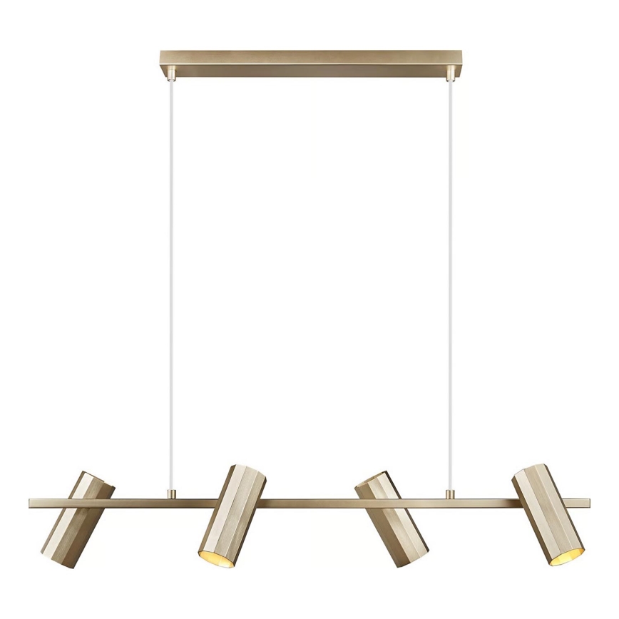 Nordlux - ALANIS Cord Pendant 4x GU10/15W/230V, Brass