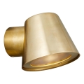 Nordlux - ALERIA Outdoor Wall Light 1xGU10/35W/230V IP44 Brass