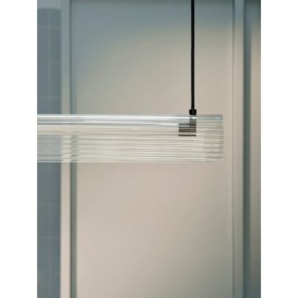 Nordlux - ALIANI LED Dimmable Cable Pendant LED/20W/230V 3000K 100 cm black/clear
