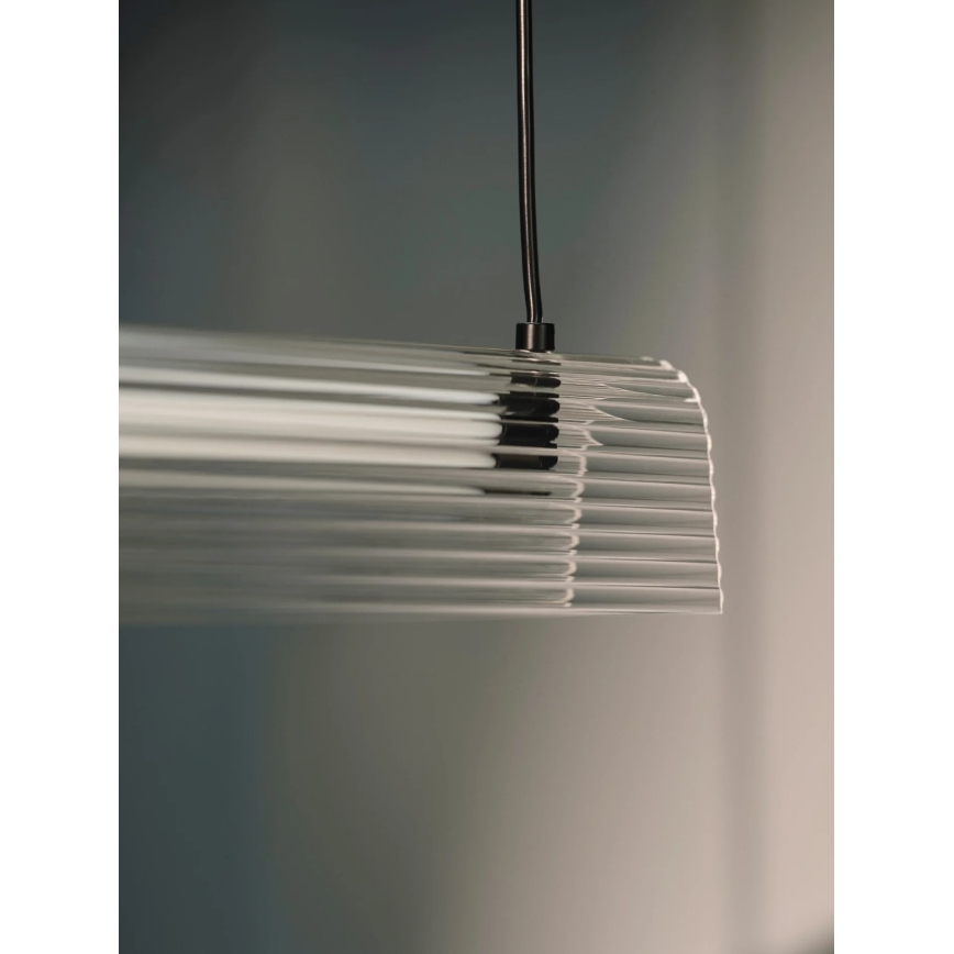 Nordlux - ALIANI LED Dimmable Cable Pendant LED/20W/230V 3000K 100 cm black/clear