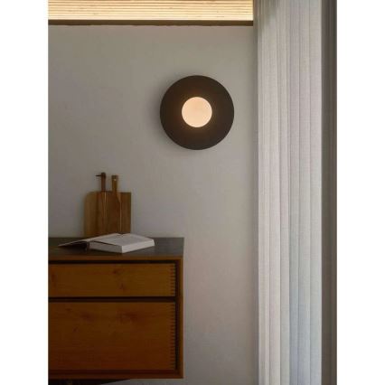 Nordlux - Bathroom ceiling light SIONA 1xE27/60W/230V IP44 black