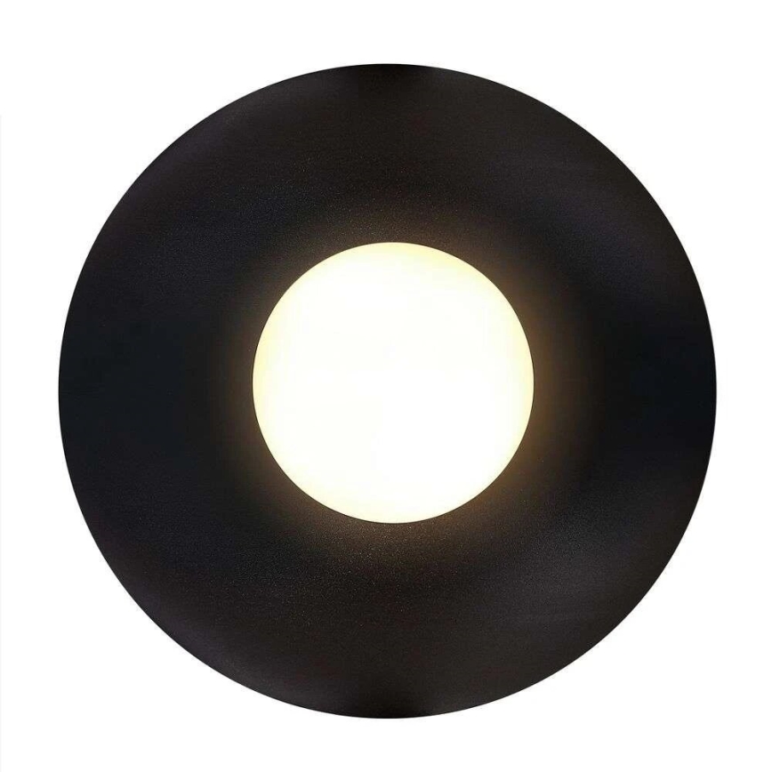 Nordlux - Bathroom ceiling light SIONA 1xE27/60W/230V IP44 black