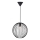 Nordlux - BERONI Cable Pendant Lamp 1x E27/60W/230V, Black, diameter 35 cm