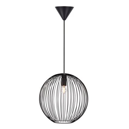 Nordlux - BERONI Cable Pendant Lamp 1x E27/60W/230V, Black, diameter 35 cm