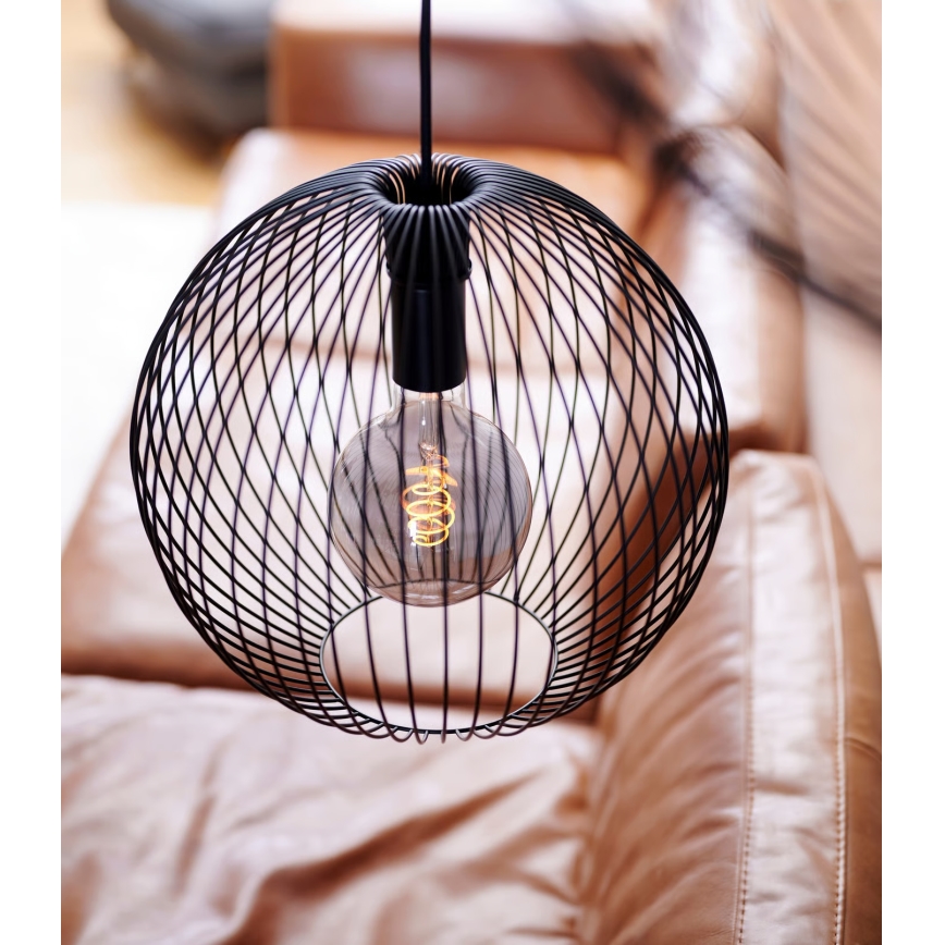 Nordlux - BERONI Cable Pendant Lamp 1xE27/60W/230V black
