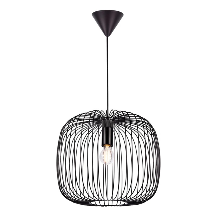 Nordlux - BERONI cable pendant light 1xE27/60W/230V black Ø 40 cm