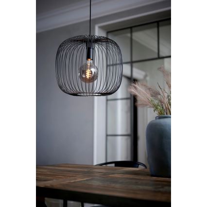 Nordlux - BERONI cable pendant light 1xE27/60W/230V black Ø 40 cm