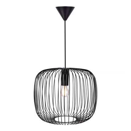 Nordlux - BERONI cable pendant light 1xE27/60W/230V black Ø 40 cm