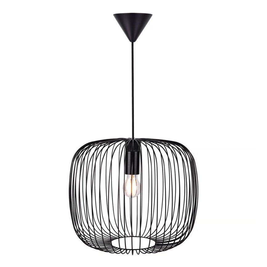 Nordlux - BERONI cable pendant light 1xE27/60W/230V black Ø 40 cm
