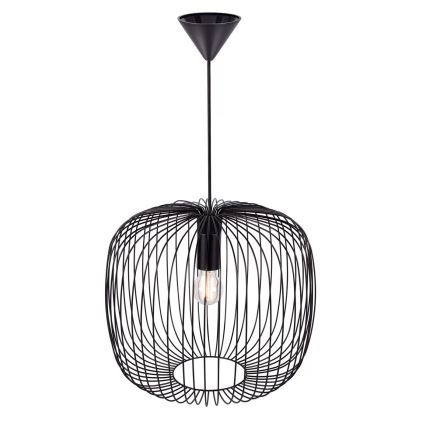 Nordlux - BERONI cable pendant light 1xE27/60W/230V black Ø 40 cm
