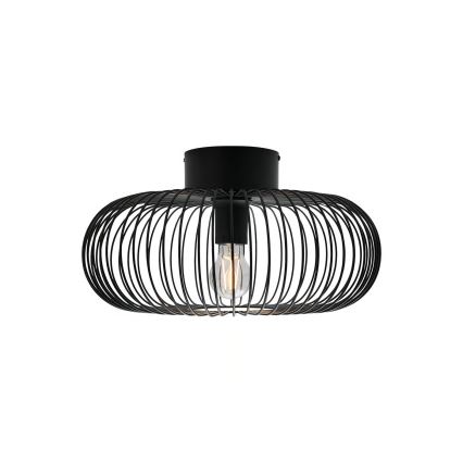 Nordlux - BERONI ceiling light 1x E27/60W/230V, Ø 40.3 cm, black