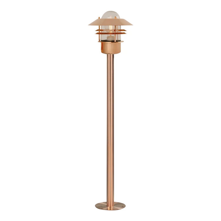 Nordlux - BLOKHUS Outdoor Lamp 1xE27/60W/230V IP54 Copper