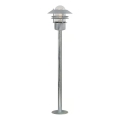Nordlux - BLOKHUS Outdoor Lamp 1xE27/60W/230V IP54 Silver 92 cm