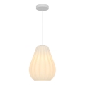 Nordlux - Cable-hung pendant SALLINO 1xE27/15W/230V Ø 24 cm white