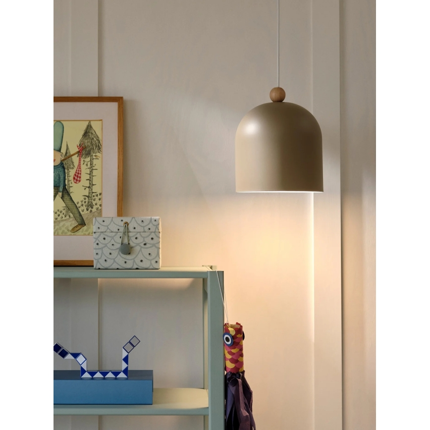 Nordlux - Cable pendant GASTON 1xE27/40W/230V brown