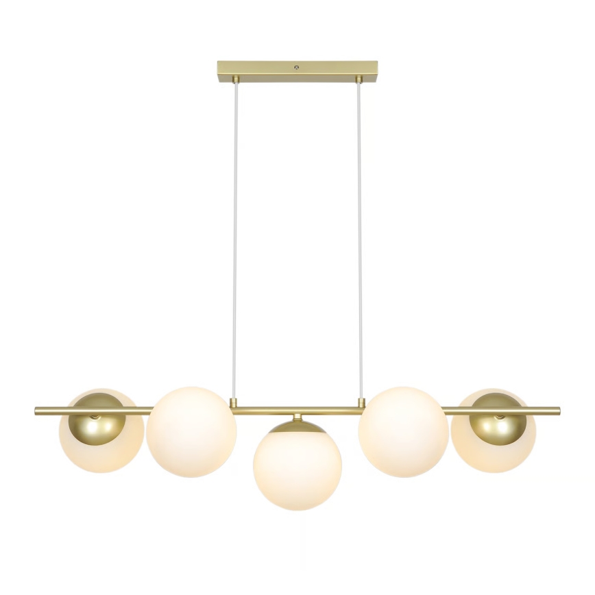 Nordlux - Cable pendant LILLY 5xE14/10W/230V brass