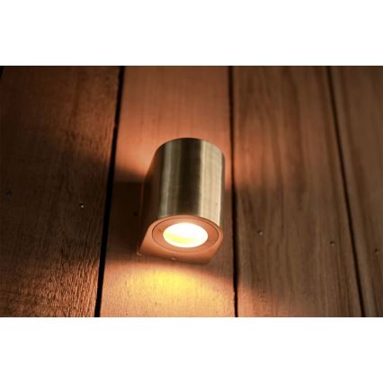 Nordlux - CANTO LED Outdoor Wall Light, 2 x 5.5W LEDs, 230V, IP44, Gold