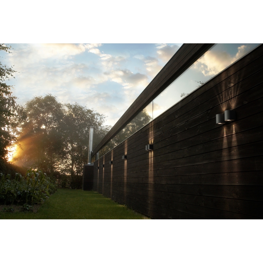 Nordlux - CANTO LED Outdoor Wall Light 2xLED/5,5W/230V IP44 grey