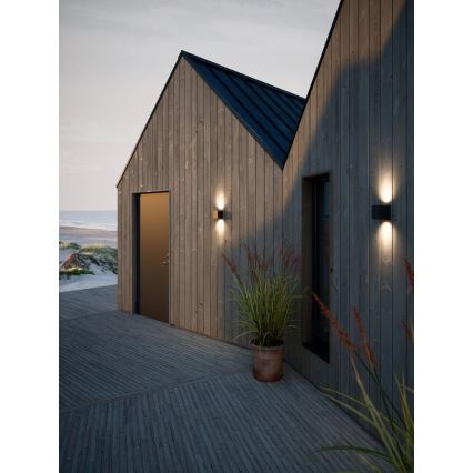 Nordlux - CANTO LED Outdoor Wall Light 2xLED/6W/230V IP44 Black