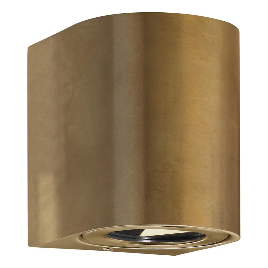 Nordlux - CANTO LED Outdoor Wall Light 2xLED/6W/230V IP44 Brass