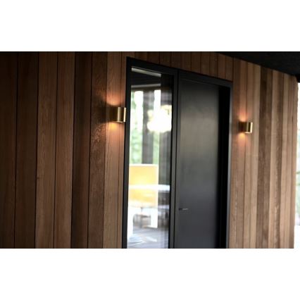 Nordlux - CANTO LED Outdoor Wall Light 2xLED/6W/230V IP44 Brass