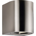 Nordlux - CANTO LED Outdoor Wall Light 2xLED/6W/230V IP44, Stainless Steel