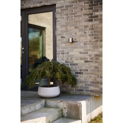 Nordlux - CANTO LED Outdoor Wall Light 2xLED/6W/230V IP44, Stainless Steel